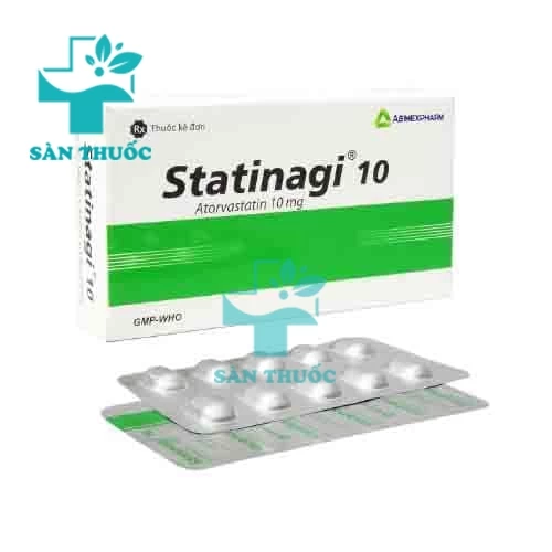 Statinagi 10 - Thuốc điều trị tăng cholesterol của Agimexpharm