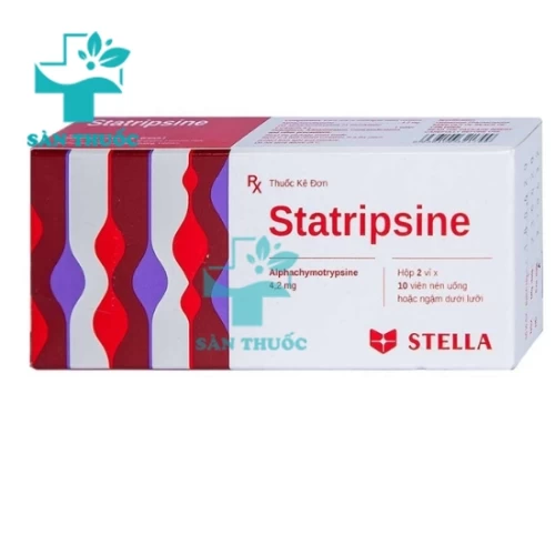 Statripsine - Thuốc chống viêm, phù nề hiệu quả