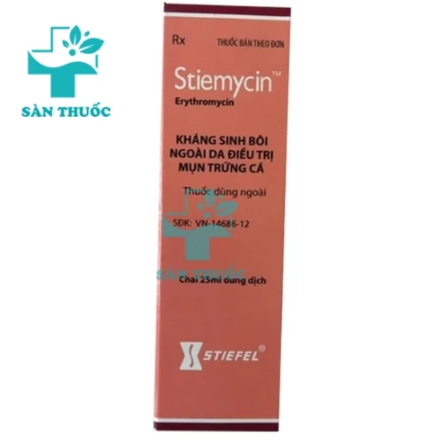 Stiemycin 25ml - Thuốc điều trị mụn hiệu quả