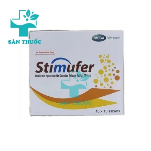 Stimufer 750mg Mega We Care - Điều trị đái tháo đường tuýp II