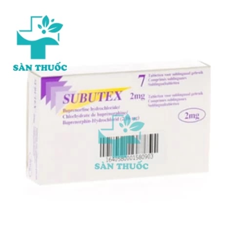 Subutex 2mg Schering - Thuốc cai nghiên của Indonesia