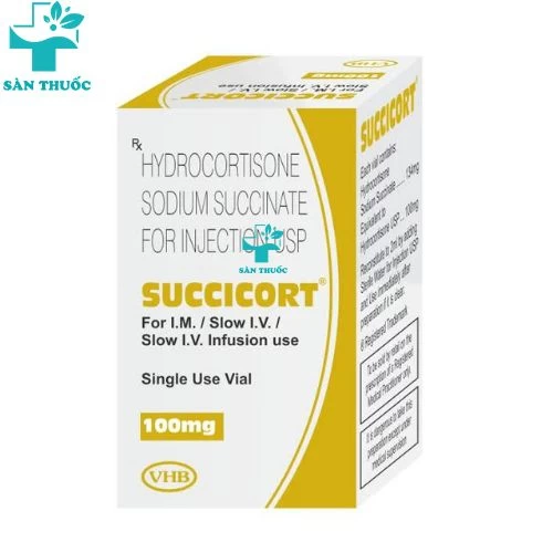 Succicort - Hydrocortison 100mg VHB