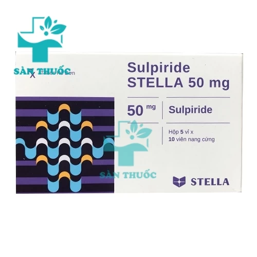 Sulpiride 50 Stellapharm - Thuốc điều trị bệnh trầm cảm hiệu quả