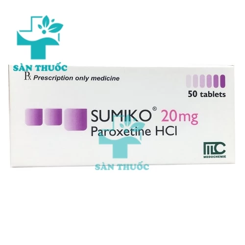 Sumiko 20mg - Thuốc điều trị trầm cảm, rối loạn lo âu hiệu quả