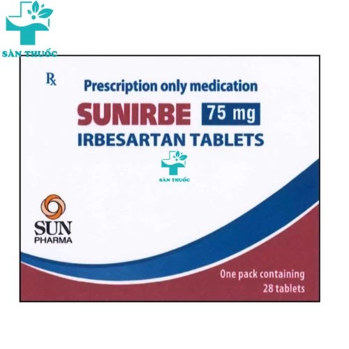 Sunirbe 75 mg Tablets - Irbesartan 75mg Liconsa