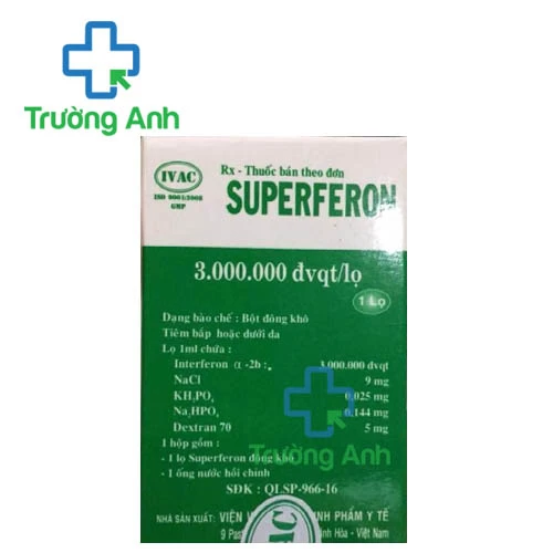Superferon - Thuốc điều trị bệnh ung thư, viêm gan virus 