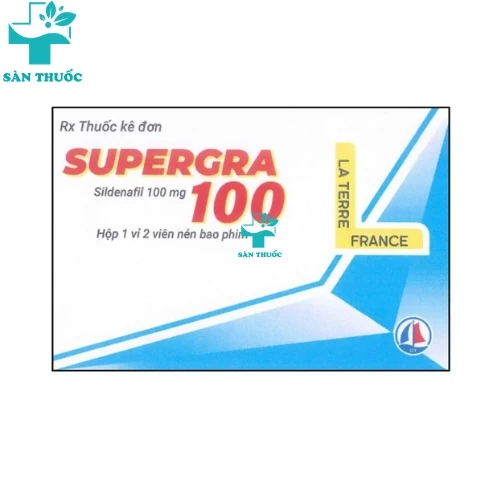Supergra 100 - Sildenafil 100mg La Terre France