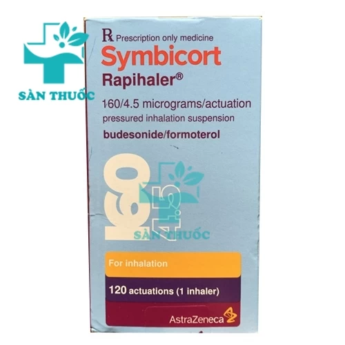 Symbicort Rapihaler 160/4,5mcg AstraZeneca - Thuốc điều trị hen