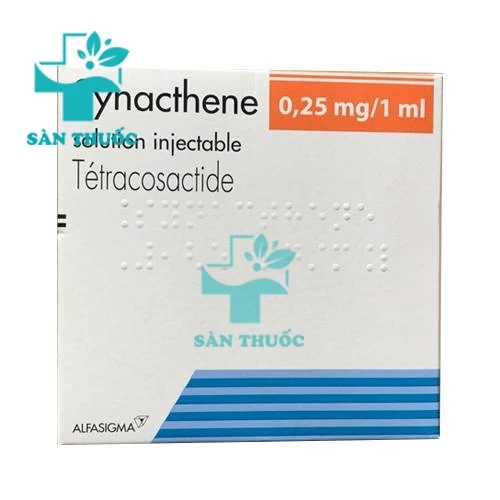 Synacthène 0,25mg/1ml - Thuốc điều trị các bệnh về thần kinh