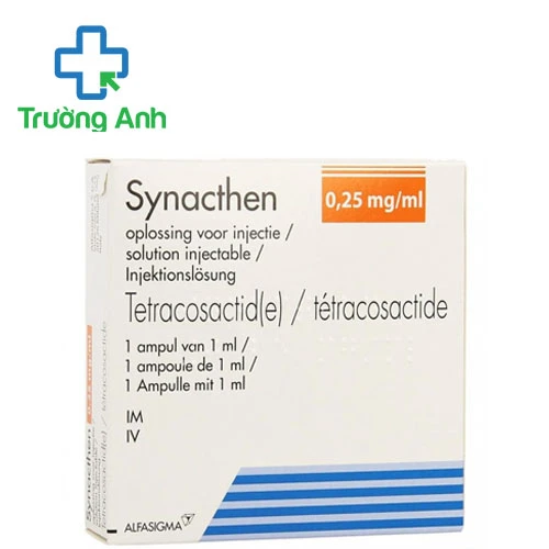 Synacthène 0,25mg/1ml - Thuốc điều trị các bệnh về thần kinh
