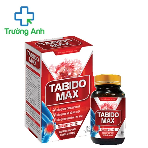 Tabido Max - Giúp tăng tiết dịch khớp hiệu quả