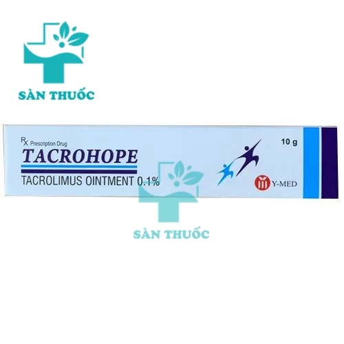 Tacrohope 10g - Thuốc điều trị viêm da dị ứng của Ấn Độ