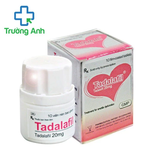 Tadalafil 20mg Cophavina (lọ) - Tăng cường sinh lý nam hiệu quả