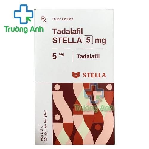 Tadalafil Stella 5mg - Thuốc điều trị rối loạn cương dương