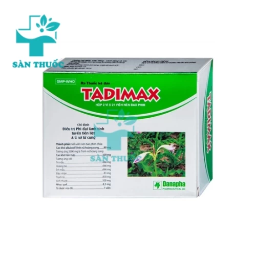Tadimax - Thuốc điều trị phì đại tiền liệt tuyến lành tính hiệu quả