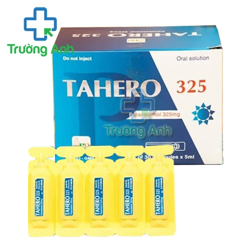 Tahero 325 - Thuốc giảm đau, hạ sốt của Phương Đông