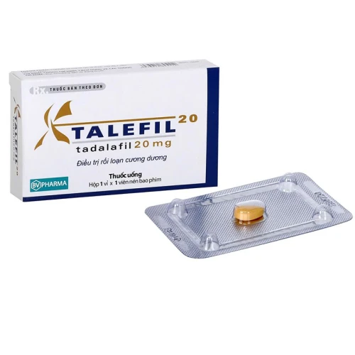 Talefil 20 - Thuốc trị rối loạn cương dương ở nam giới hiệu quả