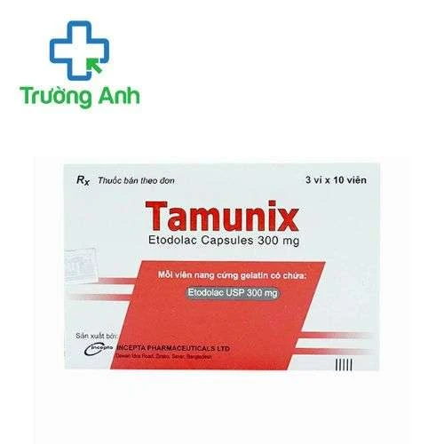 Tamunix 300mg Incepta Pharma - Điều trị các triệu chứng đau hiệu quả