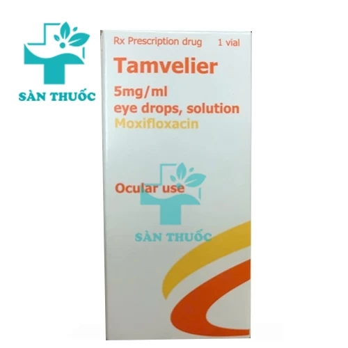 Tamvelier 5mg/ml Famar - Thuốc nhỏ mắt trị viêm màng kết của Hy Lạp