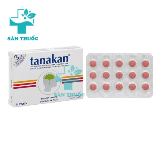 Tanakan 40mg - Thuốc điều trị rối loạn trí nhớ hiệu quả của Pháp