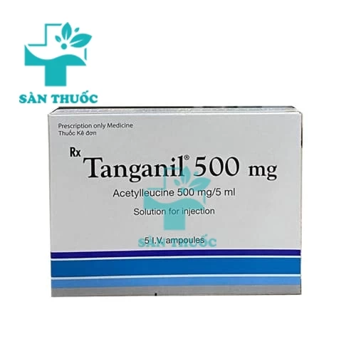 Tanganil 500mg/5ml - Thuốc điều trị chóng mặt hiệu quả