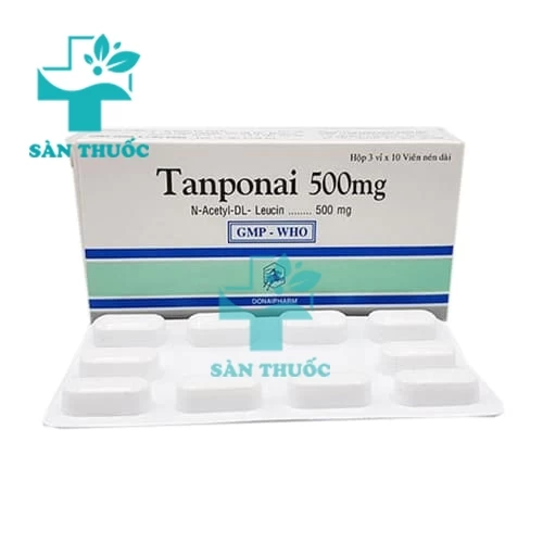 Tanponai 500 mg - Thuốc điều trị chứng chóng mặt hiệu quả