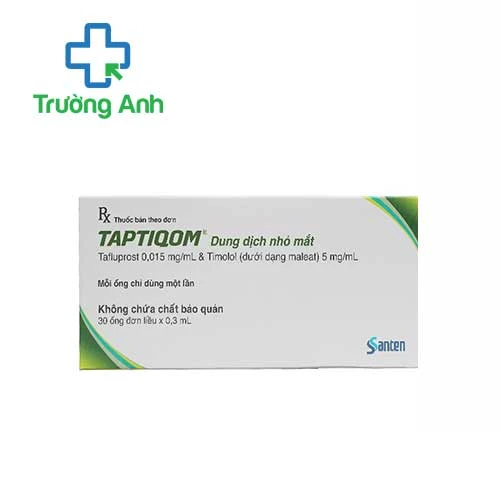 Taptiqom 0.3ml Unither Pharma - Thuốc trị tăng nhãn áp hiệu quả