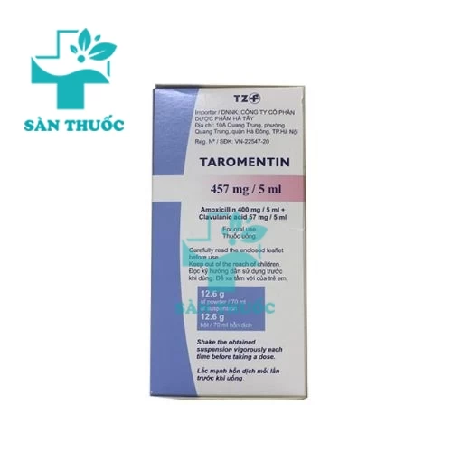 Taromentin Lọ 12.6g - Thuốc kháng sinh điều trị nhiễm khuẩn hiệu quả