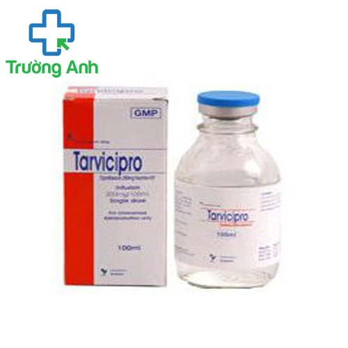 Tarvicipro 200mg/100ml - Thuốc trị nhiễm khuẩn nặng của China