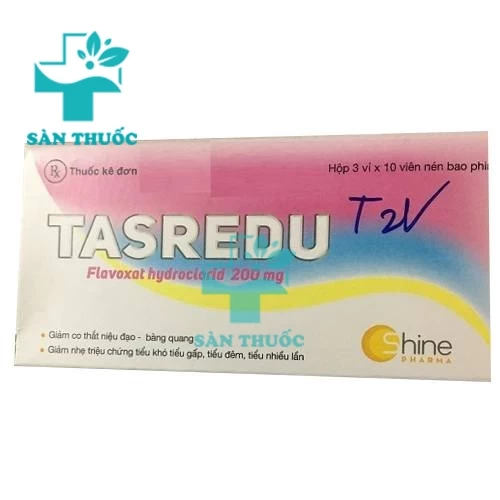 Tasredu 200mg QM.Mediphar - Thuốc điều trị rối loạn tiết niệu