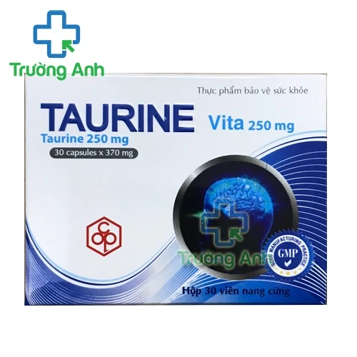 Taurine vita 250mg - Thuốc bổ mắt, bổ não hiệu quả