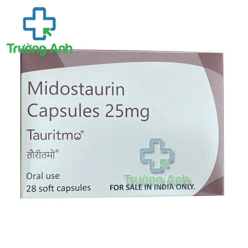 Tauritmo 25mg (Midostaurin) - Thuốc trị bệnh bạch cầu của Ấn Độ