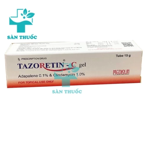 Tazoretin-C Gel 15g Medisun - Thuốc điều trị mụn trứng cá