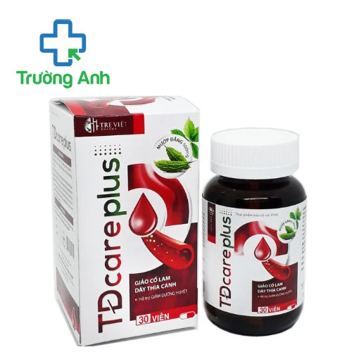 TĐ Care Plus - Viên uống hỗ trợ giảm đường huyết và cholesterol