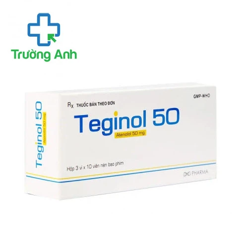 Teginol 50 DHG Pharma - Thuốc điều trị tăng huyết áp