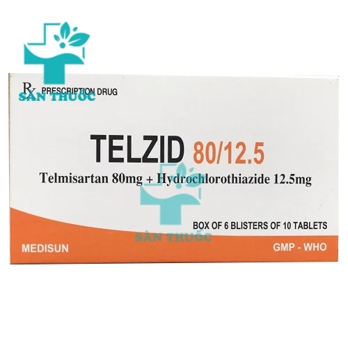 Telzid 80/12.5 - Thuốc điều trị tăng huyết áp của Me Di Sun