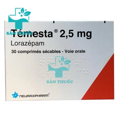 Temesta 2,5mg Neuraxpharm - Thuốc điều trị trầm cảm, lo âu