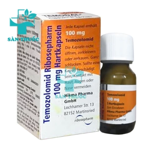Temozolomid Ribosepharm 100mg - Thuốc trị u não của Đức