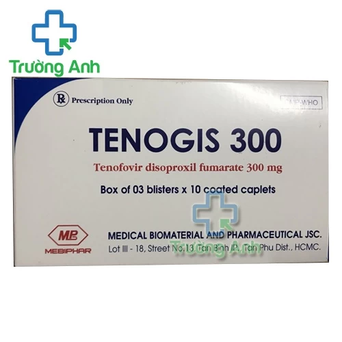 Tenogis 300 - Thuốc điều trị HIV và viêm gan B của Mebiphar