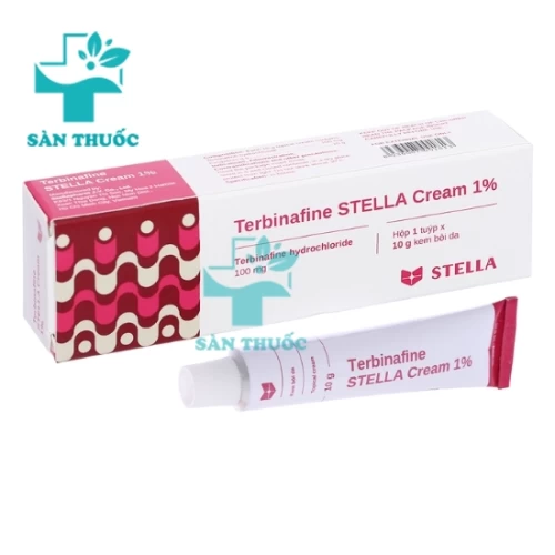 Terbinafine Stella Cream 1% - Kem trị nấm, lang ben hiệu quả (10 hộp)