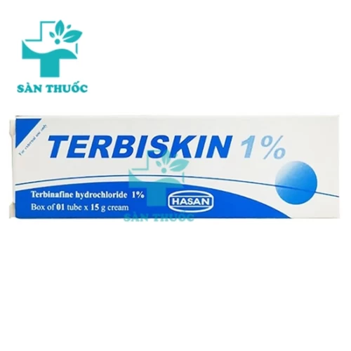 Terbiskin 1% Hasan - Thuốc điều trị nấm da, nấm móng dạng bôi