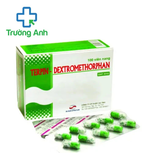 Terpin-Dextromethorphan Hadiphar - Thuốc trị ho cảm hiệu quả