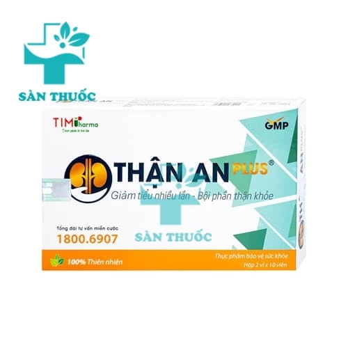 Thận An Plus Nanofance - Hỗ trợ tăng cường chức năng thận