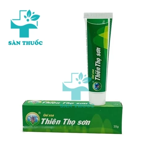 Gel xoa Thiên thọ sơn - Dùng khi đau dây thần kinh, đau lưng (10 hộp)