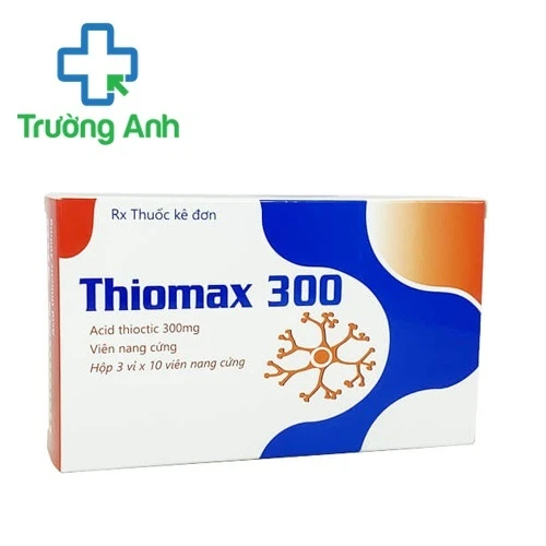 Thiomax 300mg - Thuốc trị bệnh viêm đa dây thần kinh hiệu quả