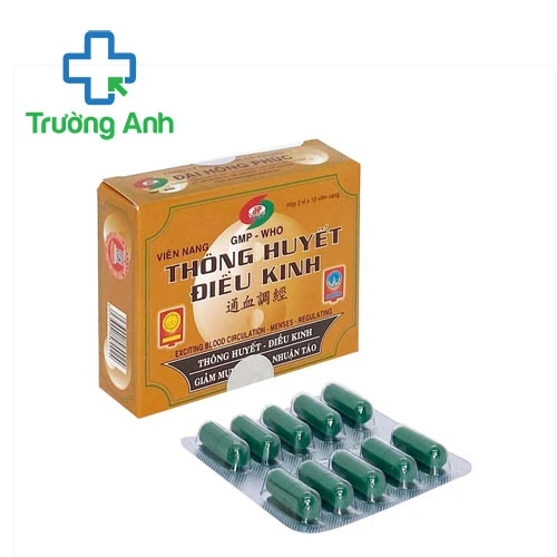 Thông Huyết Điều Kinh - Viên uống giúp điều hòa kinh nguyệt, nhuận tràng