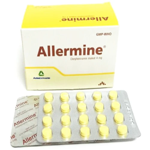 Allermine - Thuốc điều trị các bệnh dị ứng của Agimexpharm