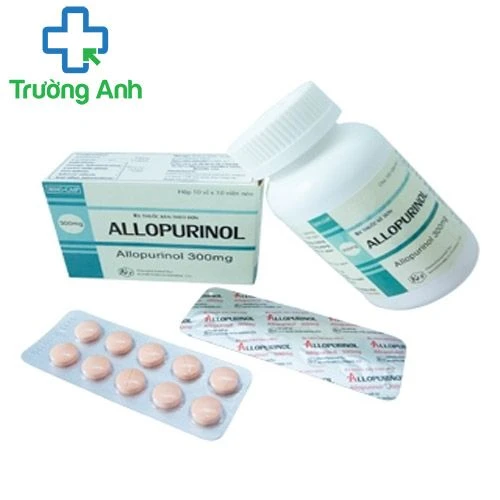 Allopurinol 300 Khapharco - Thuốc điều trị bệnh gout hiệu quả