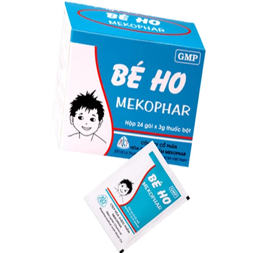 Bé ho Mekophar- Thuốc điều trị ho, cảm cúm hiệu quả của Mekopharm