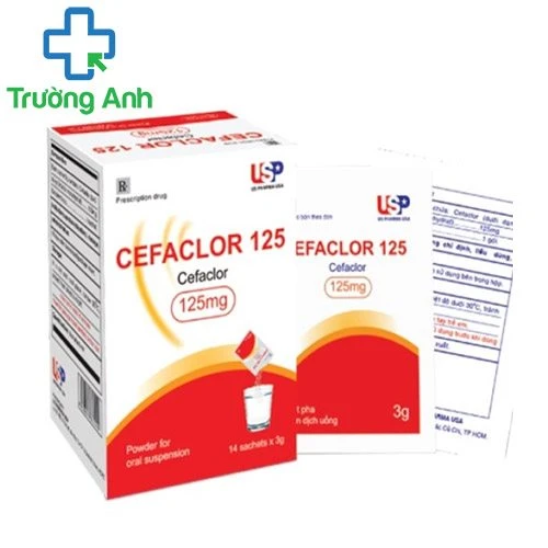 CEFACLOR 125 USP - Thuốc điều trị nhiễm khuẩn của US Pharma USA